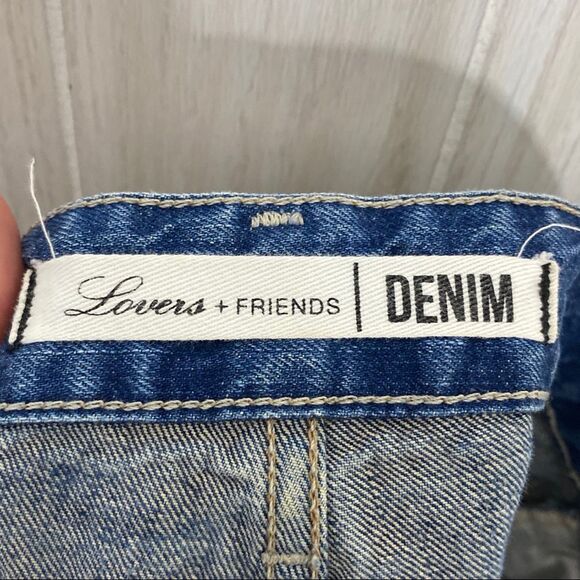 Lovers + Friends | Jack Distressed High Rise Shorts Size 25 - Picture 3 of 5